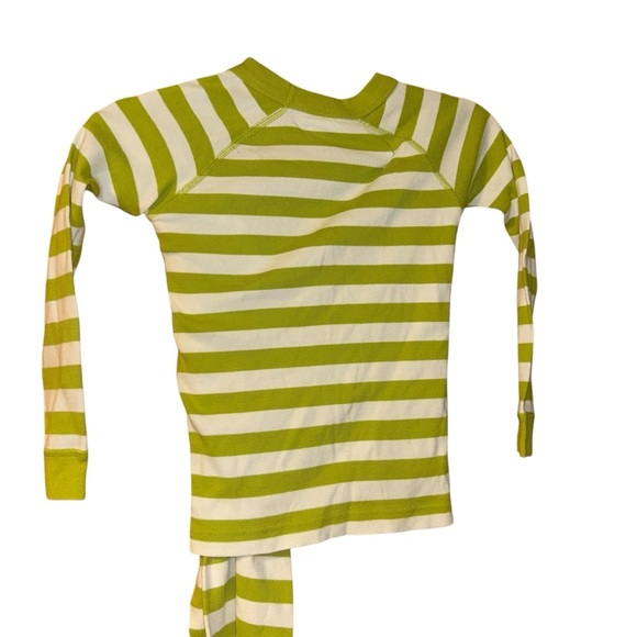 Hanna Andersson kids Dr. Seuss Grinch Christmas pajama set pjs long johns size 6 - Picture 2 of 3